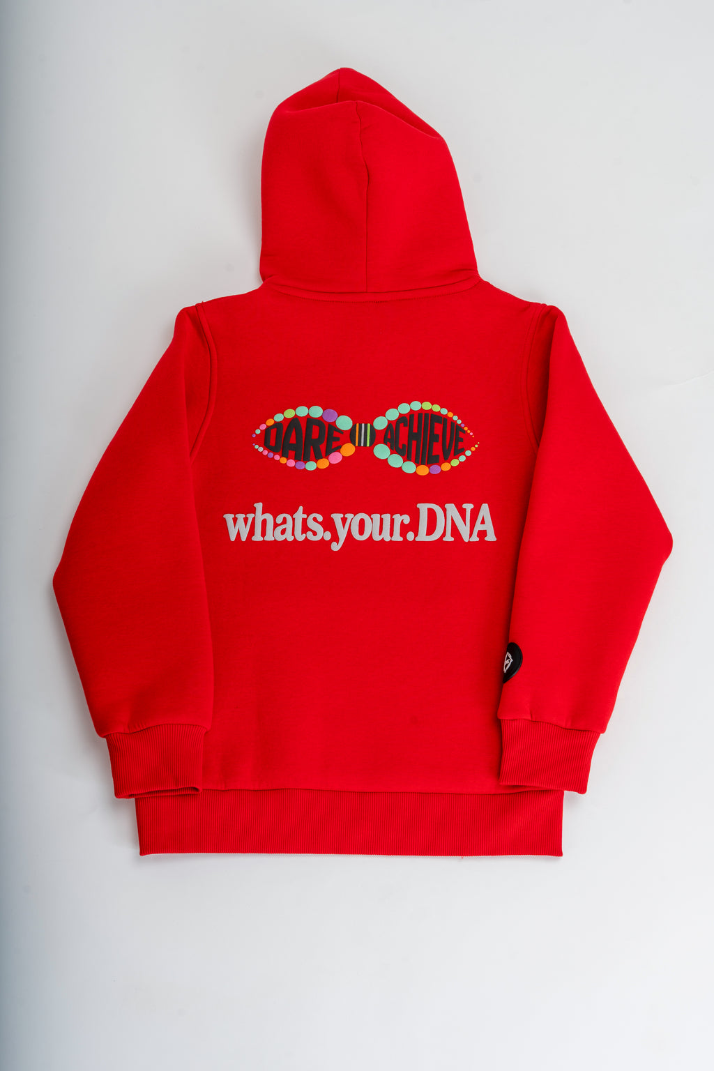 Kids Cotton Hoodie for Boys and Girls | What's Your DNA | Dare n Achieve | Goji Berry