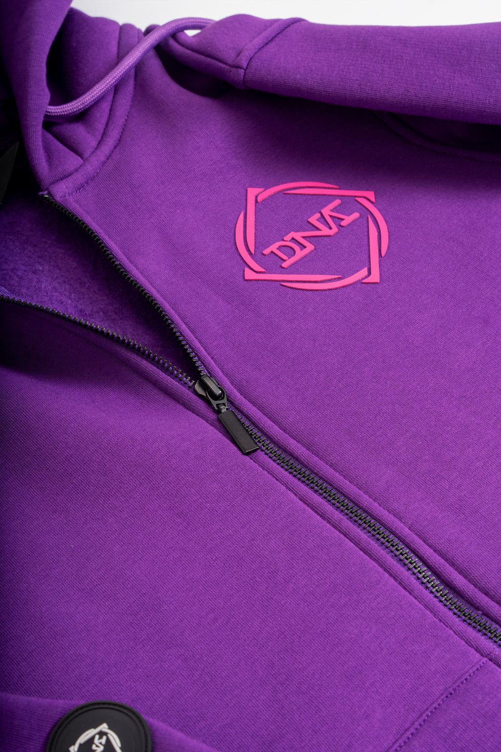 Kids Cotton Hoodie for Boys and Girls | What's Your DNA | Dynamic n Agile | Purple