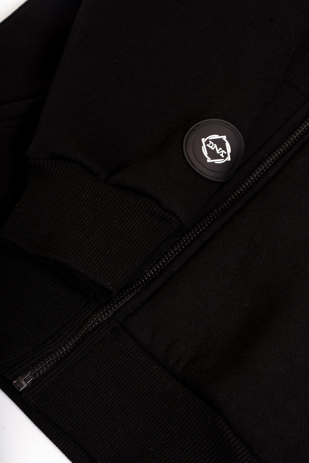 Kids Cotton Hoodie for Boys and Girls | What's Your DNA | Dynamic n Agile | Jet Black
