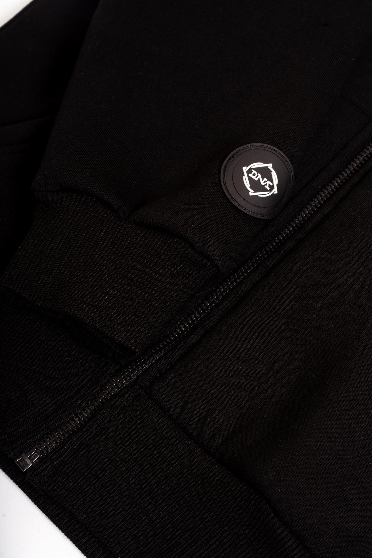 Kids Cotton Hoodie for Boys and Girls | What's Your DNA | Dynamic n Agile | Jet Black