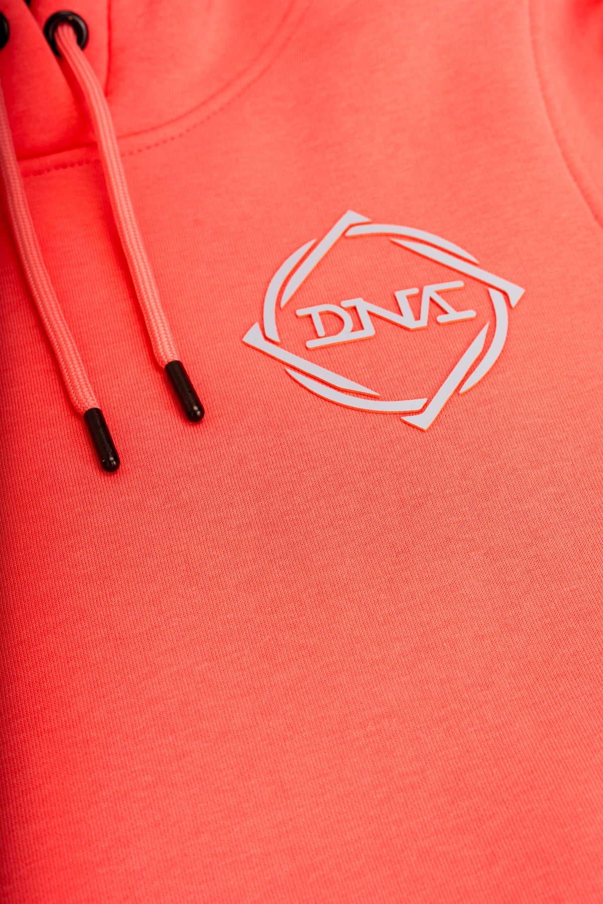 Soft cotton kids sports hoodie front view
Kids hoodie with brushed fleece lining
Breathable children's cotton hoodie
Slim fit kids hoodie in Calypso Coral
Performance hoodie for boys and girls